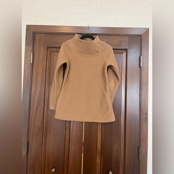 Dudley Stephens Marielle Mock Neck in Camel - Picture 5 of 10